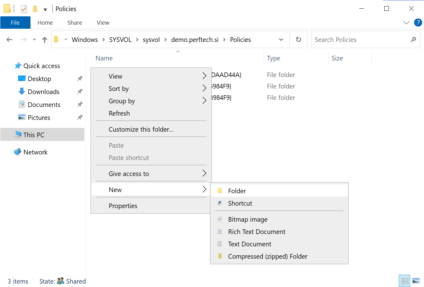 Group Policy Settings