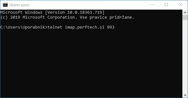 Telnet test 4